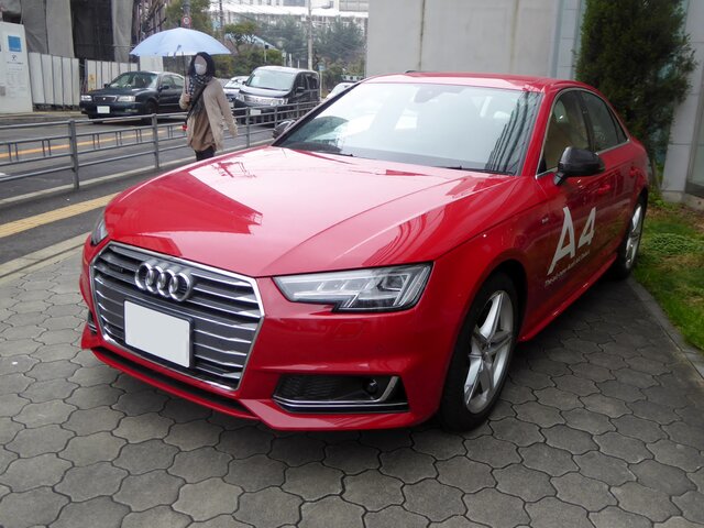 Audi A4 B9 - предна част с LED фарове