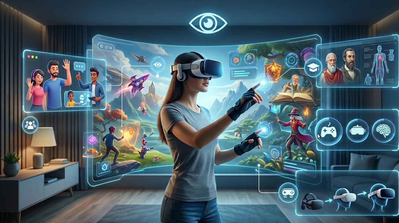 Как виртуалната реалност променя бъдещето на игровата индустрия