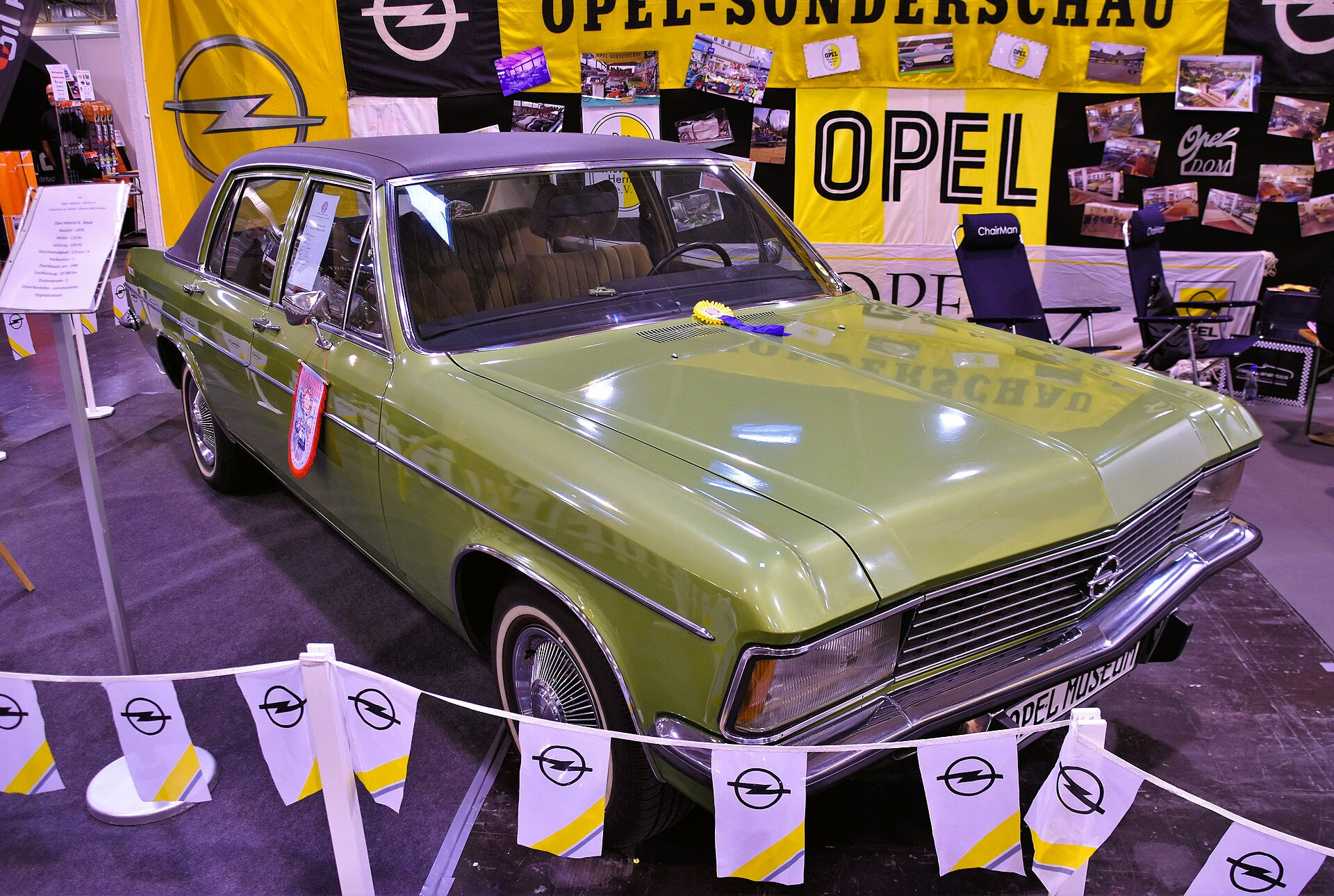 Opel Admiral B 2.8 S (129hp)