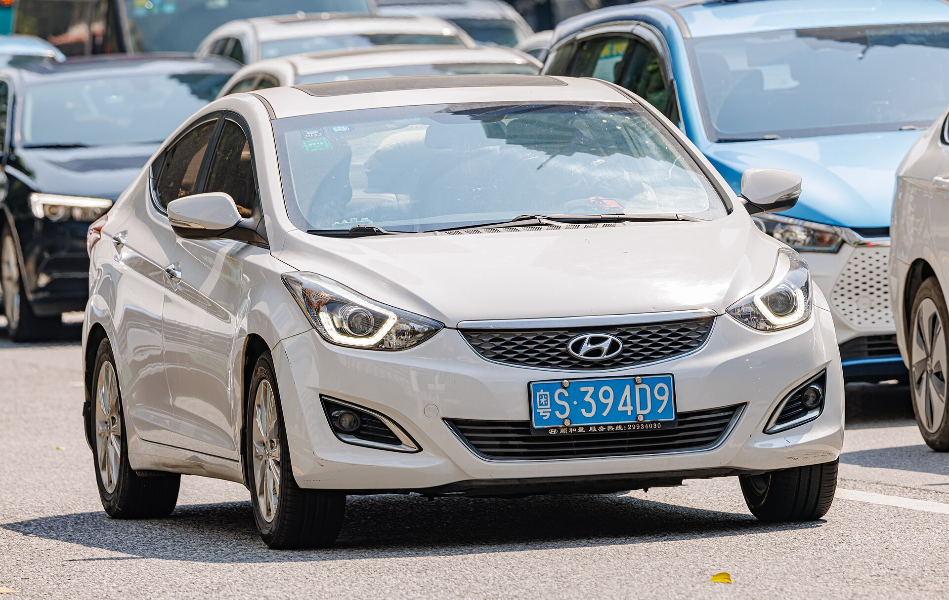 Hyundai Elantra VI (AD, facelift 2019)
