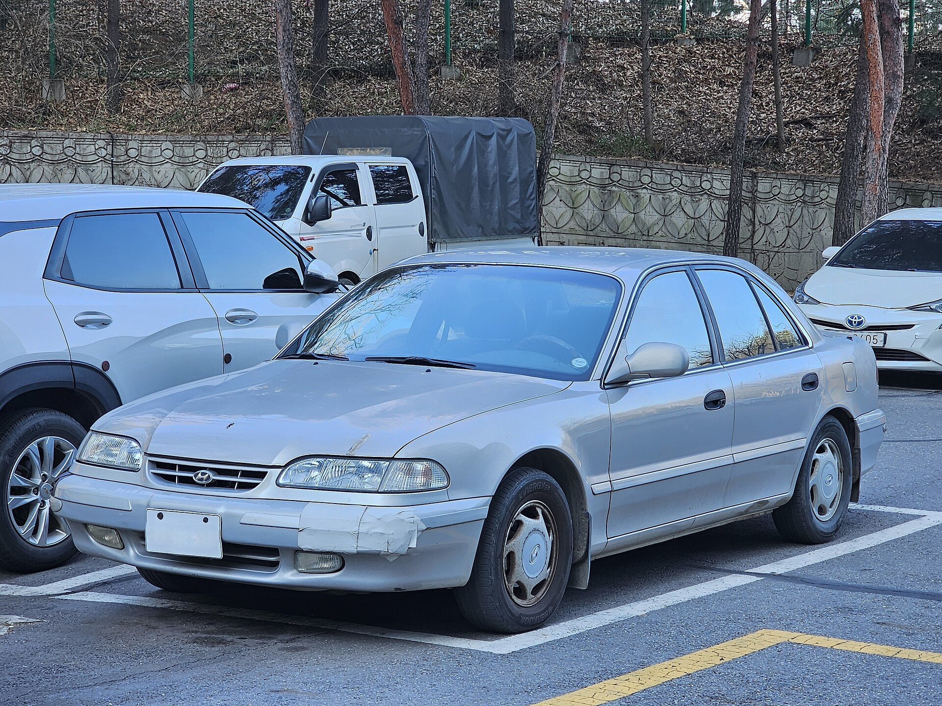 Hyundai Sonata II (Y2, facelift 1991)