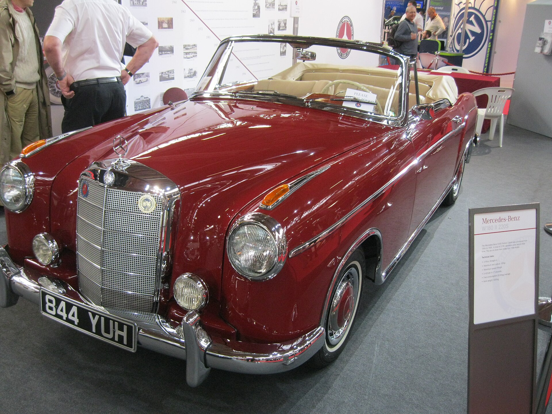 Mercedes-Benz Ponton W128 Cabriolet
